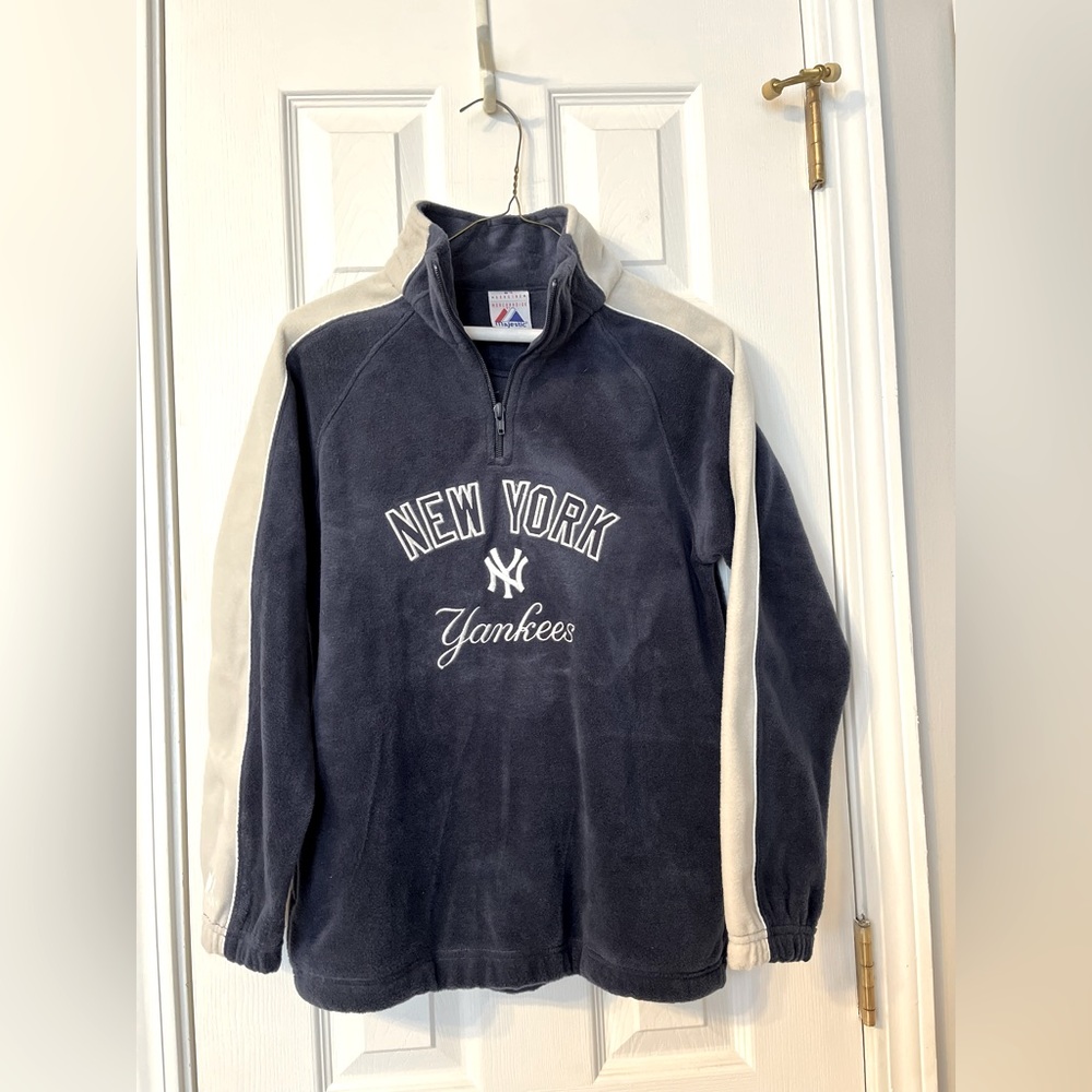 MLB New York Yankees polar fleece 1/4 zip